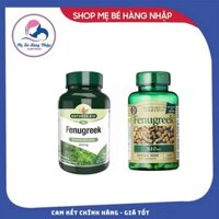 Viên Lợi Sữa Cỏ Cà Ri Fenugreek 500mg và 610mg Anh