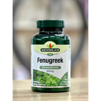 Viên lợi sữa Cỏ Cà Ri Fenugreek 500mg (Anh) 90 viên