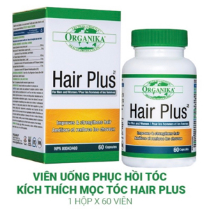 Viên mọc tóc và chống hói đầu Hair Plus 60 viên