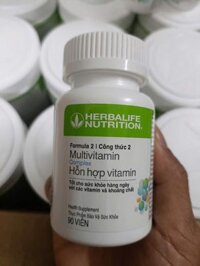 Viên Multivitamin Herbalife f2 90 viên giúp bổ sung vitamin và khoáng chất