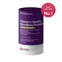 Viên nang bổ sung men vi sinh Arrative Women’s Healthy Microflora Probiotic ngăn ngừa nấm và tăng cường hệ tiêu hóa