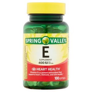 Viên nang bổ sung Vitamin E Spring Valley 100 viên
