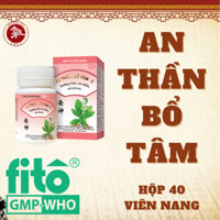Viên nang bổ tâm fito hộp 40 viên
