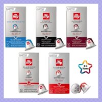 Viên nang cà phê tương thích Illy Nespresso 10 viên Espresso Pods / Classico Intenso Forte