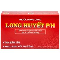 Viên nang cứng Long Huyết P/H Phúc Hưng đặc trị tan bầm tím, mau lành vết thương (2 vỉ x 12 viên)