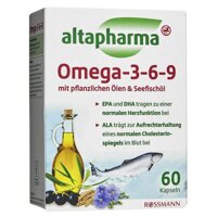 Viên Nang Dầu Cá Altapharma Omega 3-6-9 Kapseln