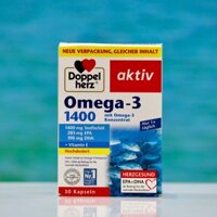 Viên Nang Dầu Cá Doppelherz Omega-3 1400 của Đức