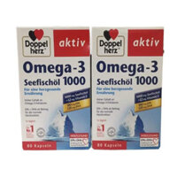 Viên Nang Dầu Cá Doppelherz Omega 3 Seefischol 1000 Aktiv, 80 Viên Của Đức