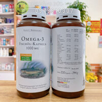 Viên nang dầu cá Omega 3 1000mg Omega 3 Fish Oil Capsules 1000 mg