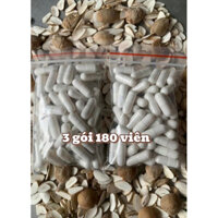 viên nang hạt sang trắng 3 gói 180v tặng 20v chữa dạ dày