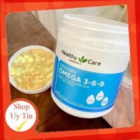 Viên nang Healthy Care Ultimate Omega 3-6-9 200 viên úc giúp đẹp móng da và hỗ trợ sức khoẻ tim mạch