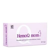 Viên nang HemoQ Mom bổ sung sắt, bổ máu (3 vỉ x 10 viên)