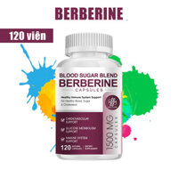 Viên nang iMATCHME Berberine làm giảm lượng đường trong máu, hỗ trợ sức khỏe tim mạch và tăng cường khả năng miễn dịch