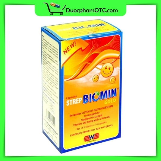 Viên Nang Lacto Biomin Gold New Hd Pharma 5X10