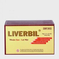 Viên nang Liverbil hỗ trợ điều trị viêm gan, suy giảm chức năng gan, mề đay (5 vỉ x 10 viên)