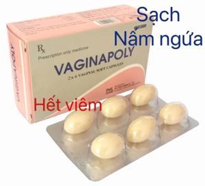 Viên nang mềm đặt âm đạo Vaginapoly (12 viên)