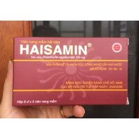 Viên nang mềm hải sâm HAISAMIN hỗ trợ bồi bổ cơ thể ( hộp 30 viên)