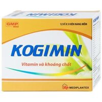 Viên nang mềm Kogimin Mediplantex bổ sung vitamin và khoáng chất (12 vỉ x 5 viên)