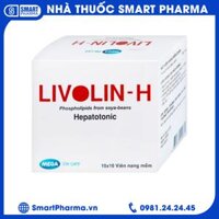 Viên nang mềm Livolin-H 300mg cải thiện bệnh gan, chán ăn, đau hạ sườn phải (10 vỉ x 10 viên)