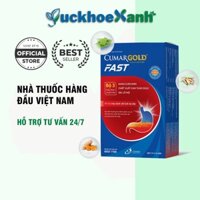 Viên nang mềm tinh chất nghệ Cumargold fast hỗ trợ viêm loét dạ dày tá tràng hộp 3 vỉ x 10 viên