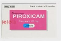 Viên nang Piroxicam 20mg kháng viêm, giảm đau xương khớp, viêm khớp dạng thấp (10 vỉ x 10 viên)