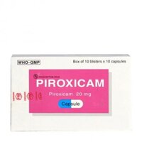 Viên nang Piroxicam 20mg kháng viêm, giảm đau xương khớp