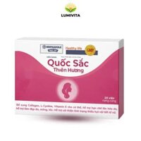 Viên Nang QUỐC SẮC THIÊN HƯƠNG (hộp 20 viên) – Hỗ Trợ Tăng Cường Nội Tiết Tố Nữ, Cải Thiện Sắc Đẹp & Sinh Lý Nữ