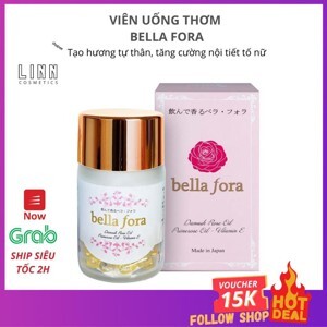 Viên nang tinh chất hoa hồng Bella Fora