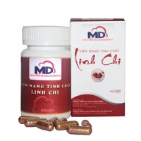 Viên Nang Tinh Chất Linh Chi - Hộp 60 Viên (500 MiliGam X 60 Viên)