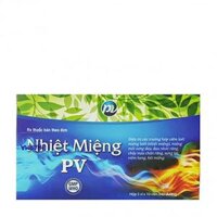 Viên nén bao đường Nhiet mieng PV 533mg điều trị viêm loét miệng lưỡi (5 vỉ x 10 viên)