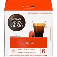 Viên nén cà phê vị cà phê rang xay Nescafe Dolce Gusto – Lungo