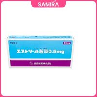 Viên nén đặt Viêm, Se Khít Phụ Khoa Estoril 0,5Mg – Bệnh Viện Nhật Bản – Vỉ 10 Viên