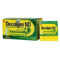 Viên nén Decolgen ND trị các triệu chứng cảm thông thường – không buồn ngủ (30 vỉ x 4 viên)