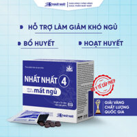 Viên Nén Dùng Tốt Cho Người Mất Ngủ - Nhất Nhất 4 - Bổ huyết, hoạt huyết, dưỡng tâm, an thần