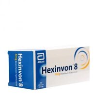 Viên nén Hexinvon 8mg tiêu nhầy, loãng đàm, giảm ho