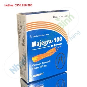 Viên nén kéo dài thời gian quan hệ Majegra 100mg