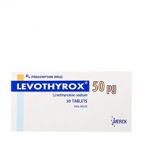Viên nén Levothyrox 50mcg điều trị bướu giáp, suy giáp, ung thư giáp (3 vỉ x 10 viên)