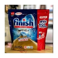 Viên nén loại nhỏ dành cho máy rửa bát nội địa Nhật Finish túi 150 viên