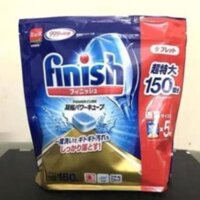 Viên nén loại nhỏ dành cho máy rửa bát nội địa Nhật Finish túi 150 viên