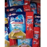 Viên nén loại nhỏ dành cho máy rửa bát nội địa Nhật Finish túi 150 viên