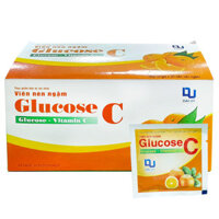Viên nén ngậm Glucose C, hỗ trợ giảm nguy cơ chảy máu chân răng