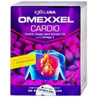 Viên nén Omexxel Cardio Excelife hỗ trợ tăng cường khả năng chống oxy hóa, hạn chế xơ vữa động mạch (3 vỉ x 10 viên)