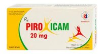 Viên nén Piroxicam 20mg Domesco giảm triệu chứng viêm khớp dạng thấp (3 vỉ x 10 viên)
