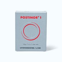 Viên nén Postinor 1 thuốc tránh thai khẩn cấp trong vòng 72 giờ (1 vỉ X 1 viên)