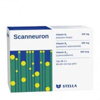 Viên nén Scanneuron stella điều trị rối loạn do thiếu vitamin B1, B6, B12 (10 vỉ x10 viên)