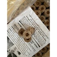 viên nén sơ dừa ươm hạt , giâm cành