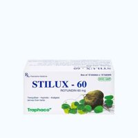 Viên nén Stilux - 60mg hỗ trợ điều trị mất ngủ, giảm đau (10 vỉ x 10 viên)