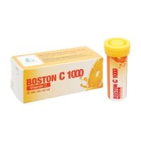 Viên Nén Sủi Bọt Boston C 1000 10 viên – Điều trị tình trạng mệt mỏi