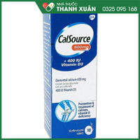 Viên nén sủi bọt CalSource bổ sung canxi