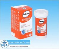 Viên nén sủi bọt Calsource Ca-C1000 Orange – Bổ sung Calci và vitamin C